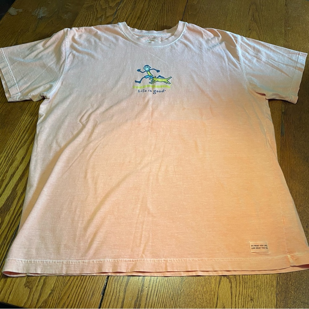 Life Is Good Crusher T-shirt Jake & Rocket